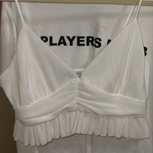 Women’s (XL) white urban outfitters top